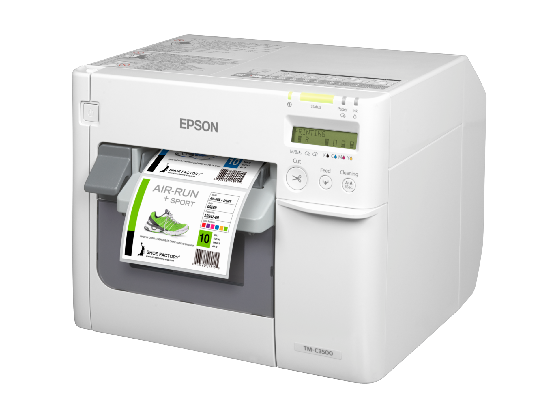 DRUKARKA Etykiet EPSON TM-C3500 Kolorowa USB ETHERNET – zdjęcie produktu