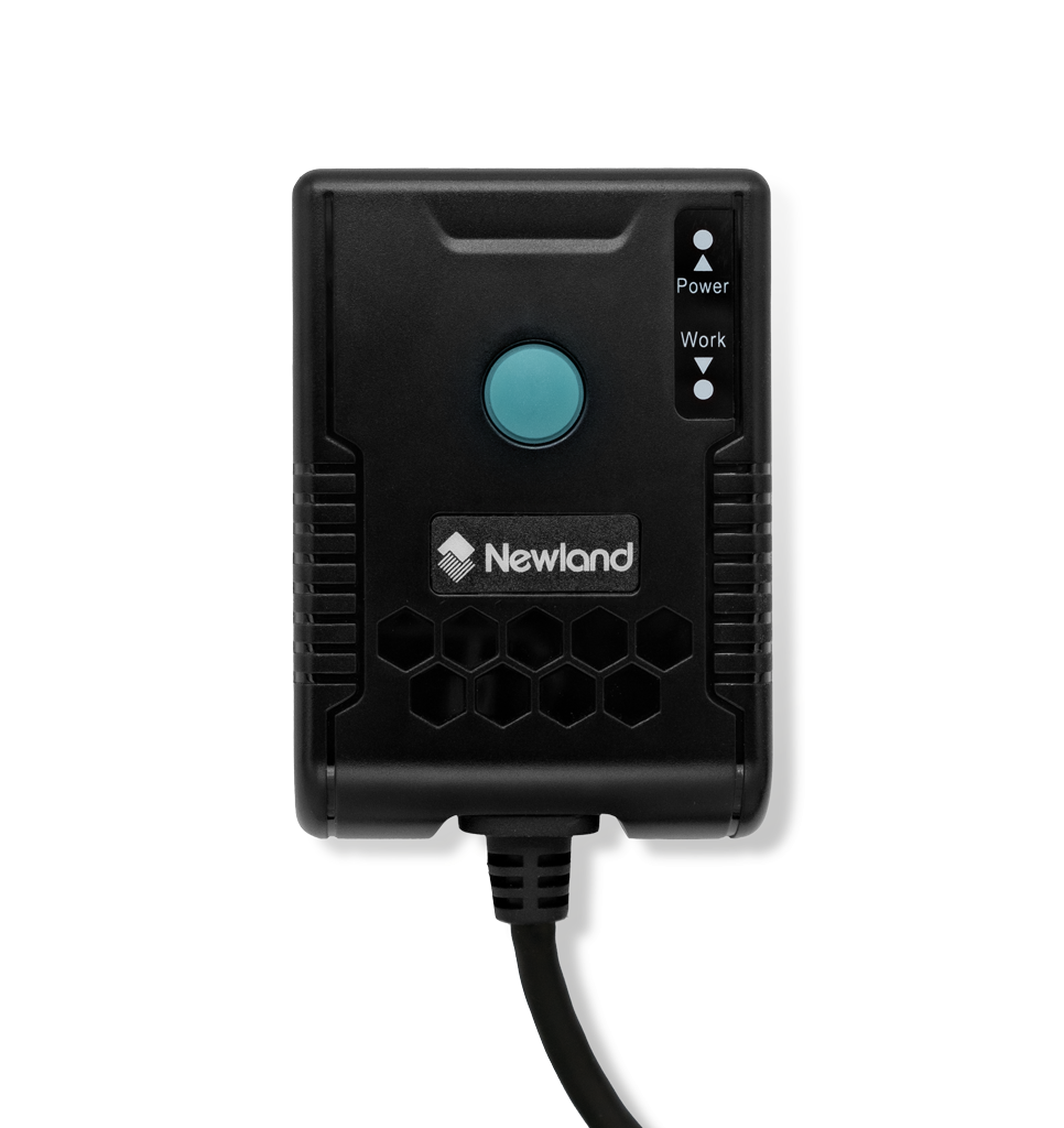 Top view FM415 Bass fixed-mount scanner