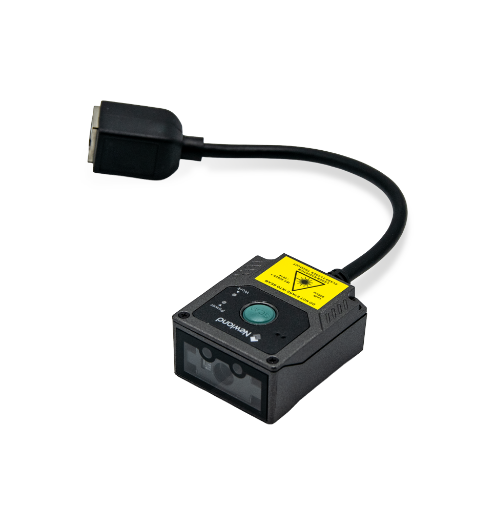 Perspective view FM430 Barracuda fixed-mount scanner