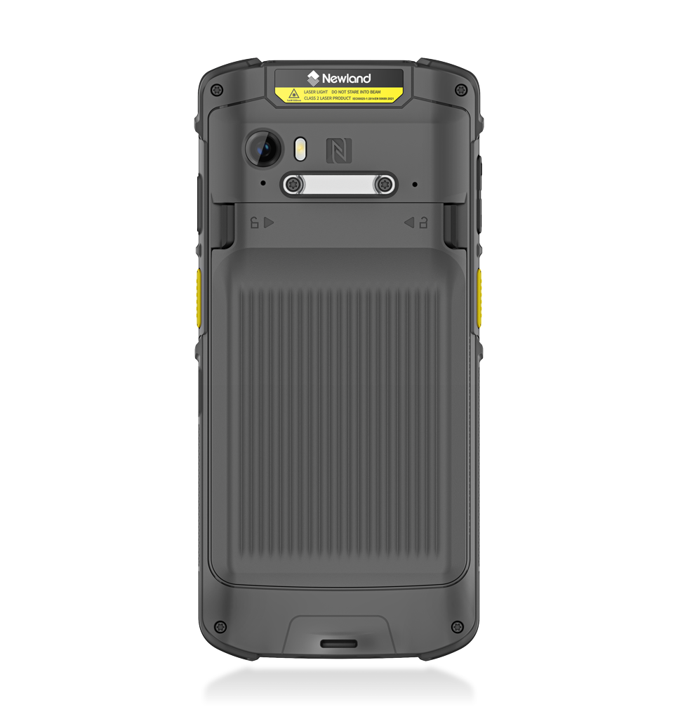 Back view MT95 Kambur Pro III mobile computer