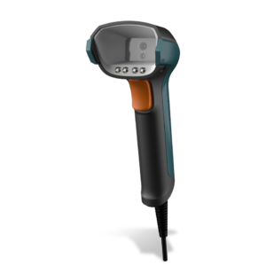 Perspective view NVH220 Lophius Corded industrial handheld scanner
