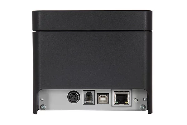 Citizen CT-E351 czarna – widok z tyłu z portami