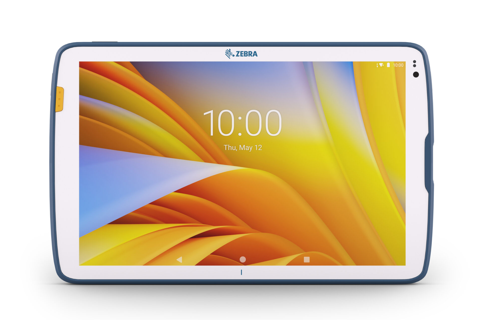 Zebra ET40‑HC – front, 10,1 cala, biały – packshot